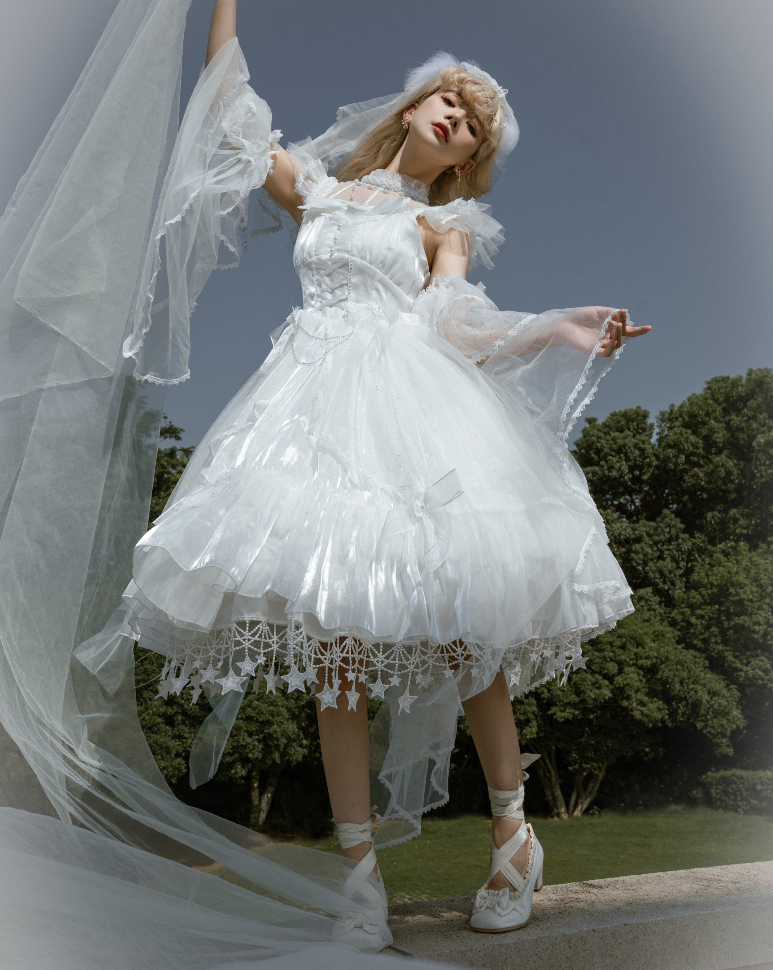 Moonlight Melody Elegant Princess Dress・Full Set