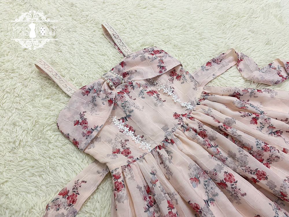 [Pre-order] Hanabeitang front ribbon classical jumper skirt