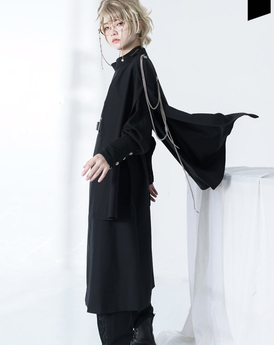 【予約販売】Black Knight 皇子系刺繍ローブ