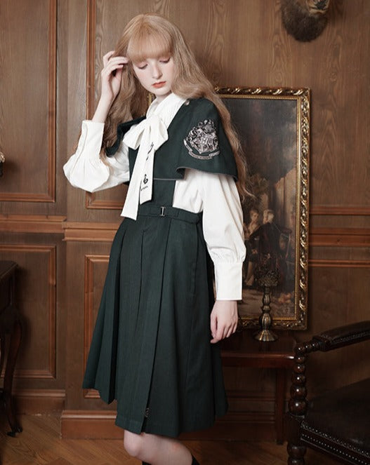 Hogwarts School of Witchcraft and Wizardry Jumper skirt with cape