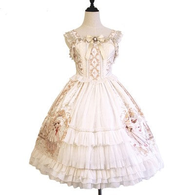 sleeping beauty frill jumper skirt