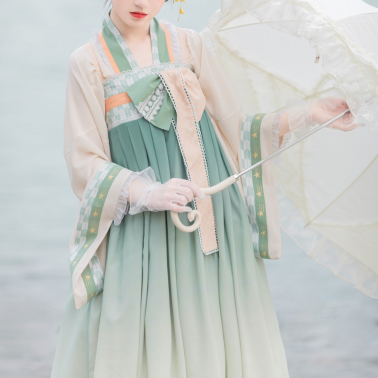 [IDOLFILE] Product｜Chinese Hanfu Style Gradation Lolita Dress