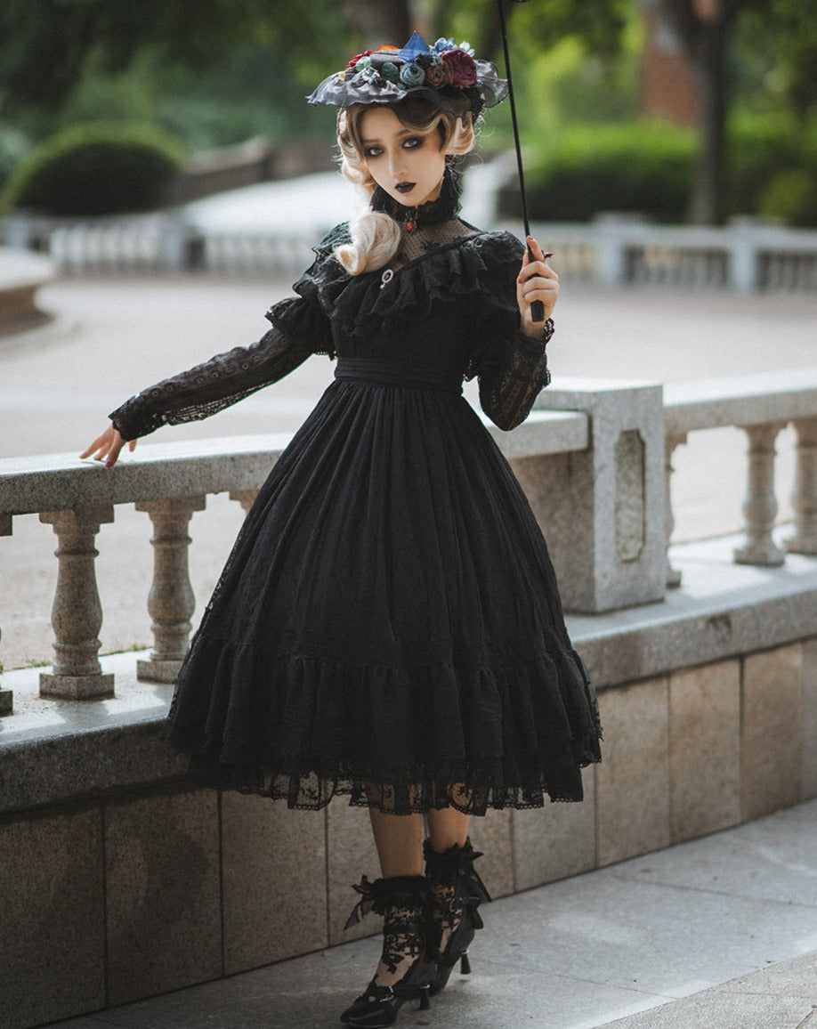 [Pre-order] Edwardian Elegant Lace Classic Lolita Dress