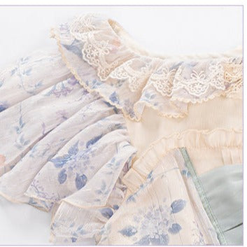 Summer Flower Wall Classical Dress All 3 types