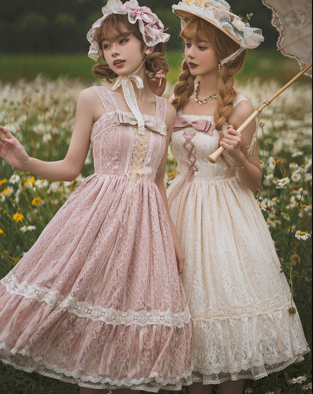 [Pre-order] Edwardian Elegant Lace Classic Lolita Jumper Skirt