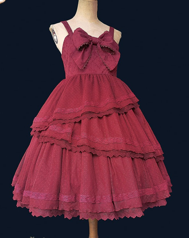 Tower of DawnJacquard cotton jumper skirt