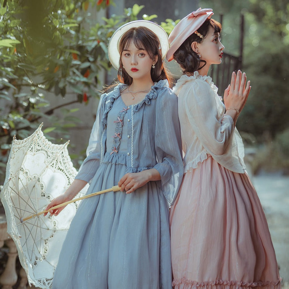 [Pre-order] Melody of the Rhine Elegant Chiffon Blouse
