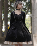 [Pre-order] Velvet elegant classical dress