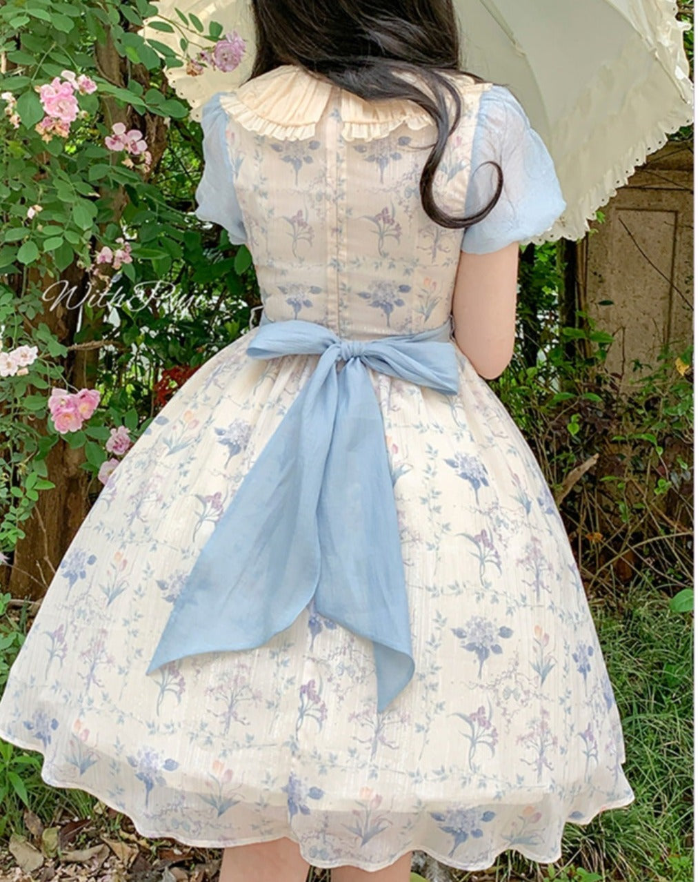 Summer Flower Wall Classical Dress All 3 types