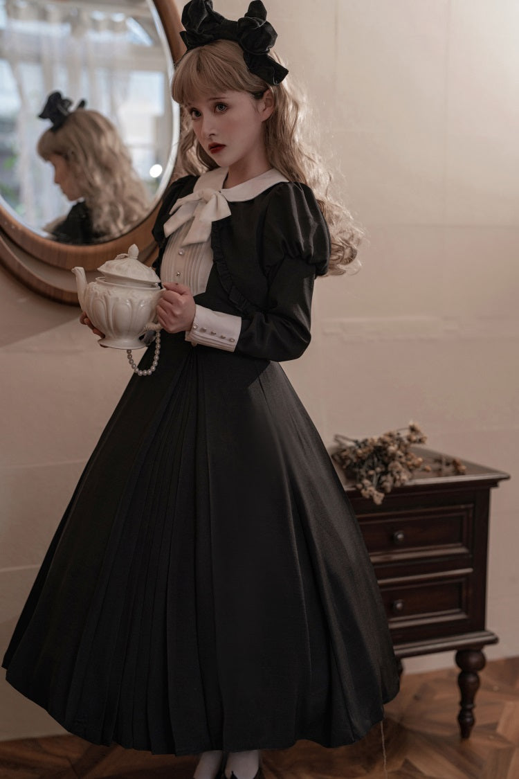 Monastery uniform style jumper skirt and short jacket setup