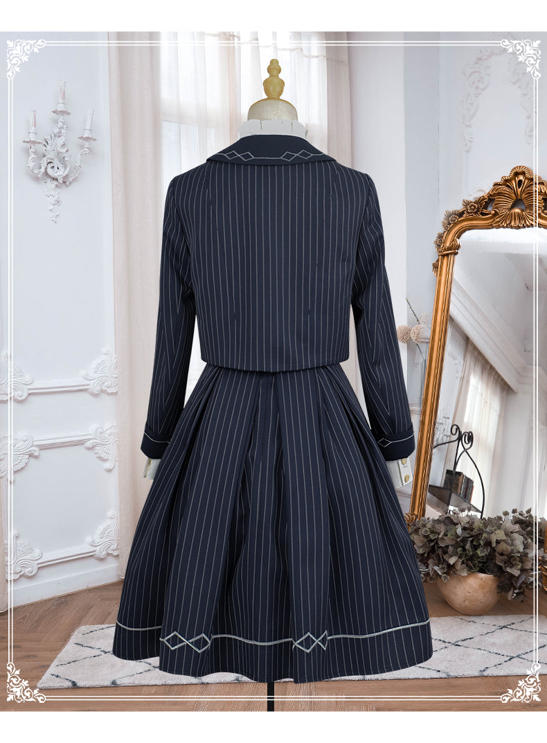 [Pre-order] Sakurajima Gakuin school uniform stripe setup