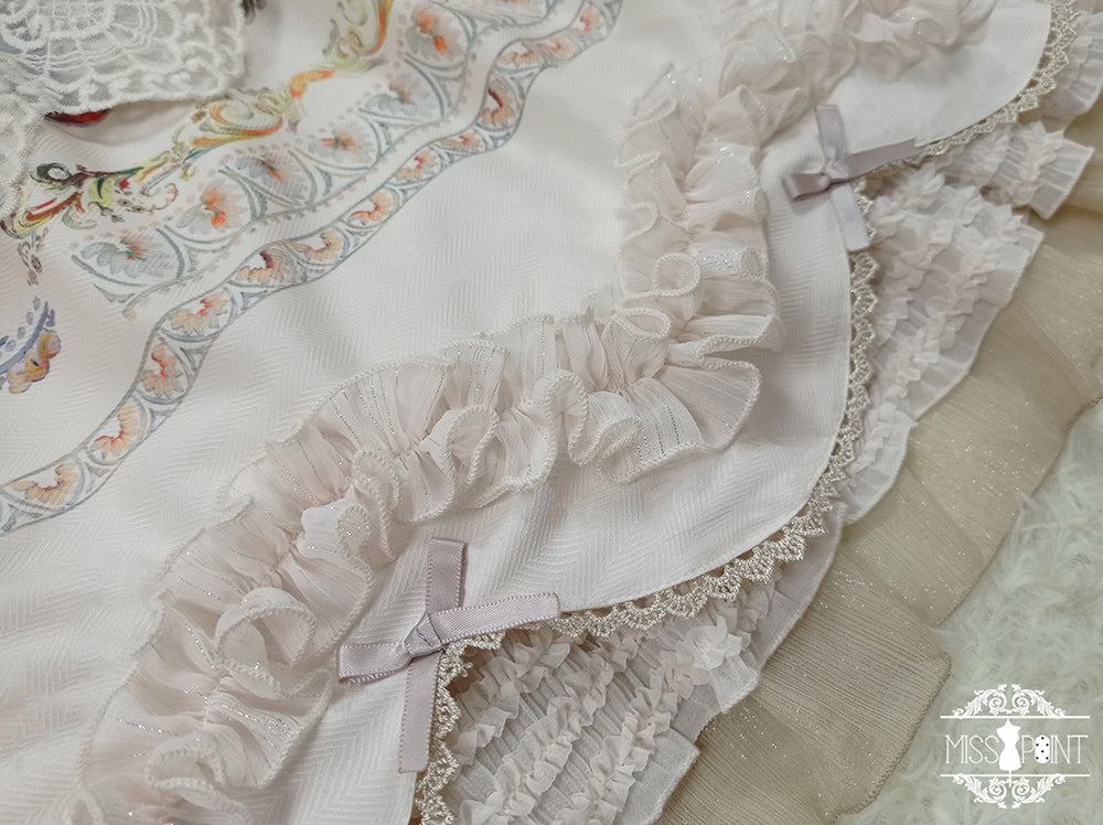 [Pre-order] Bavarian Girl Country-style Jumper Skirt [Long Type]