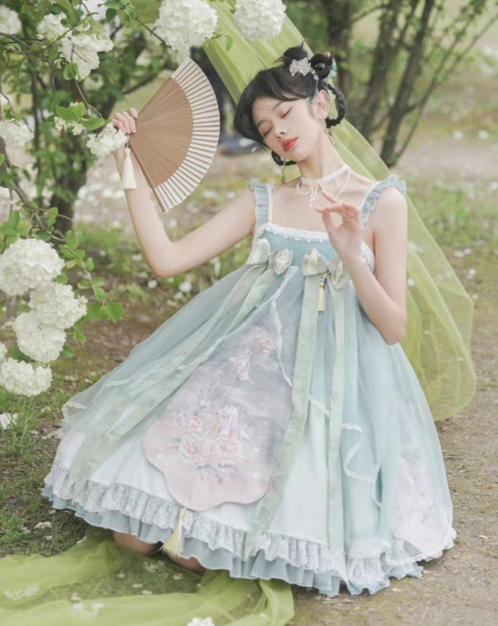Camellia Poetry 華ロリジャンパースカート・フルセット