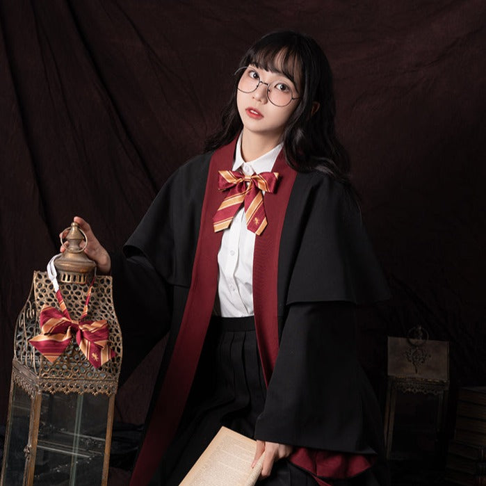 Hogwarts School of Witchcraft and Wizardry Striped Ribbon Tie [20% OFF for combined purchases]