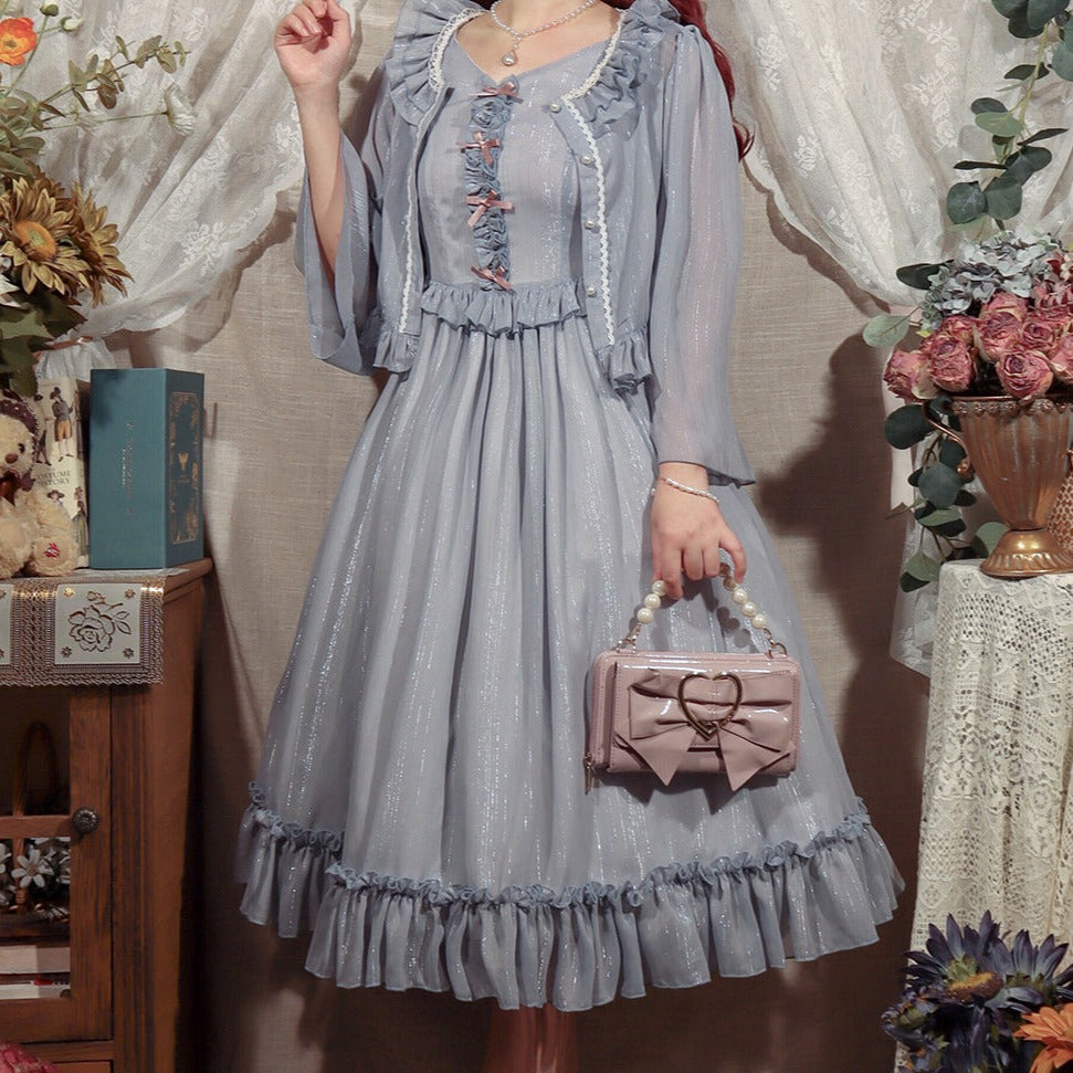 [Pre-order] Melody of the Rhine Elegant Chiffon Blouse