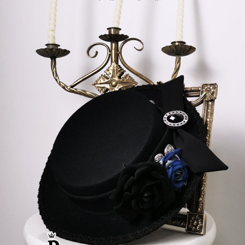 [Pre-order] Prince Lolita medieval style handmade hat