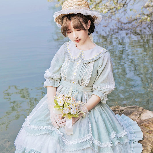 Daisy Pattern Lolita Dress