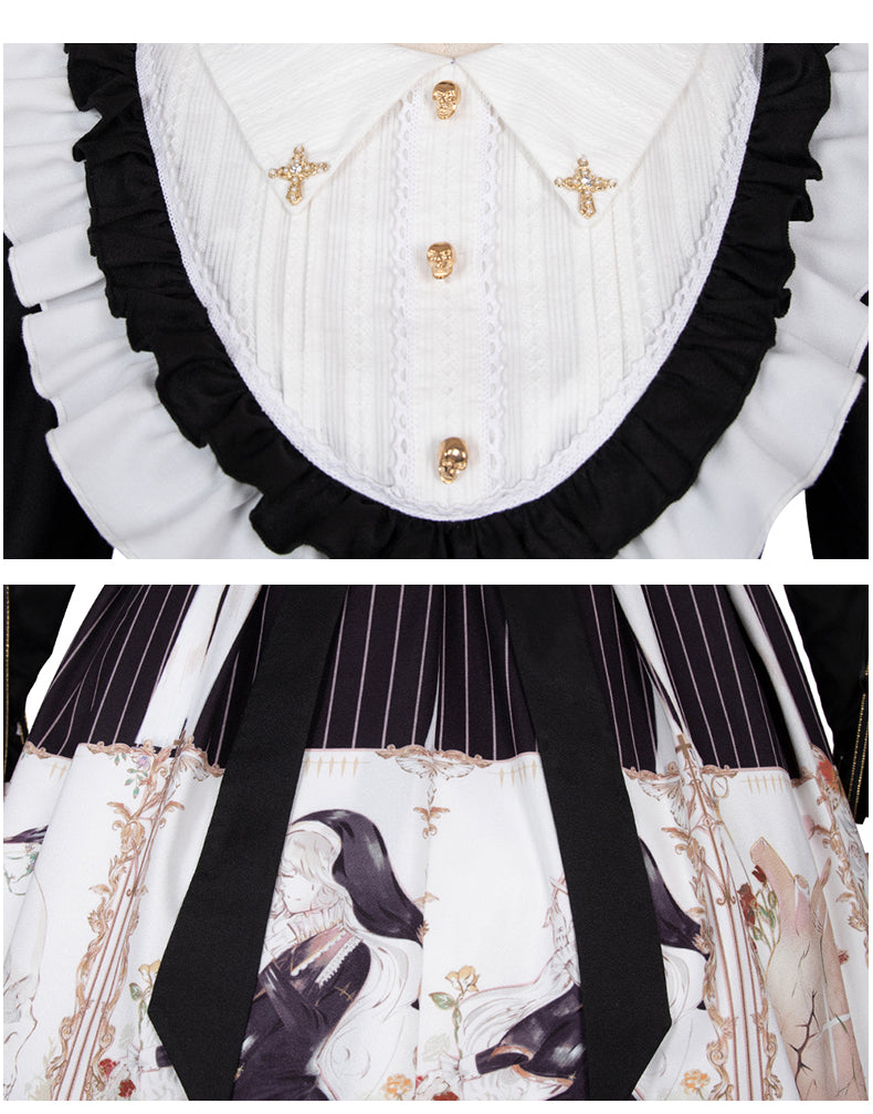 [Pre-order] Vintage Saint Lolita Dress with Headdress