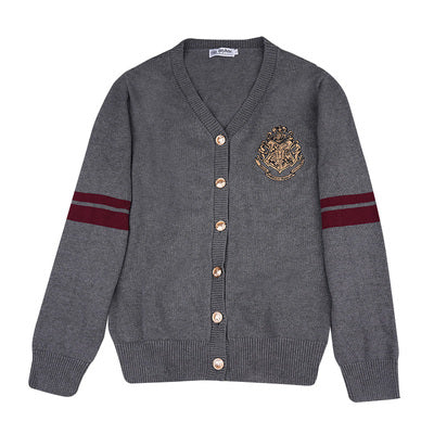 Hogwarts School of Witchcraft and Wizardry Emblem Cardigan