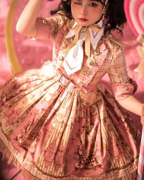 Nutcracker dress with idol-style tie
