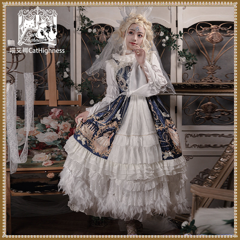 sleeping beauty frill jumper skirt