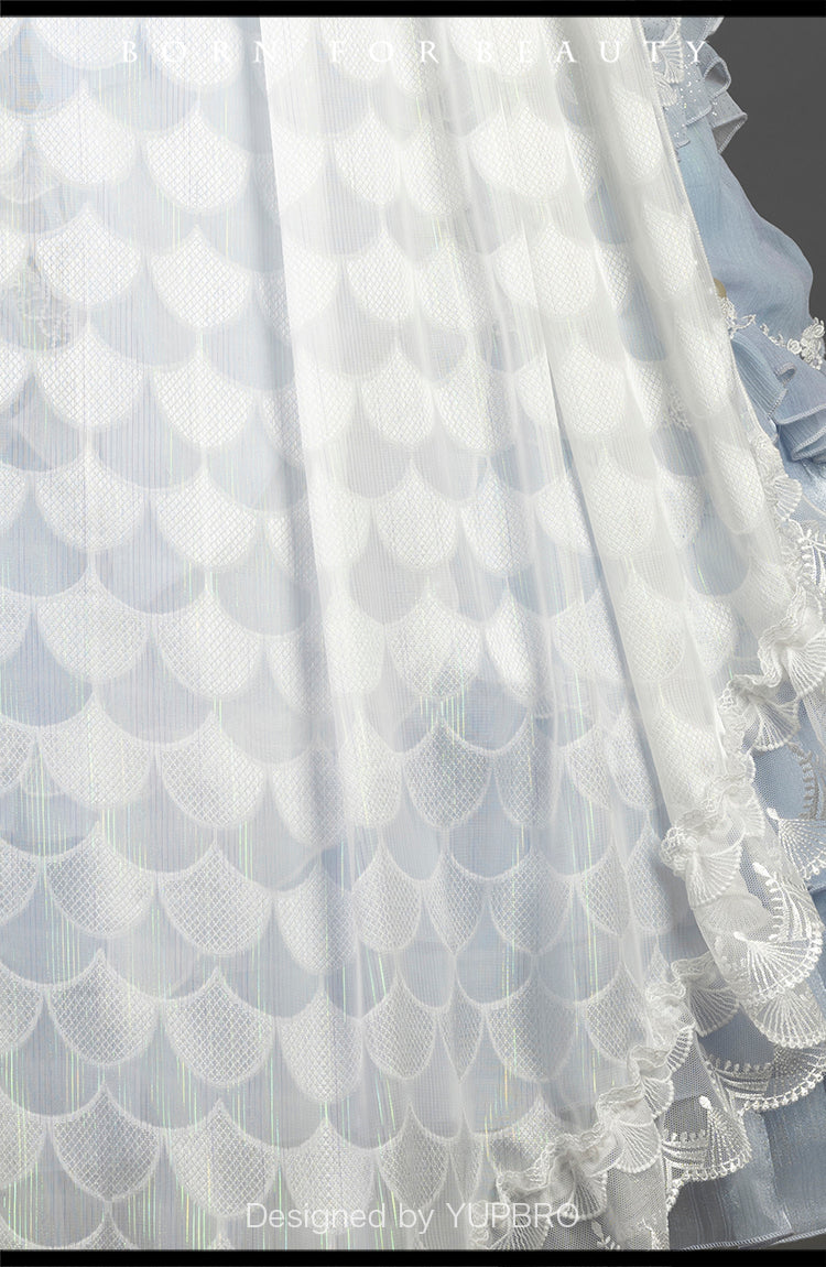 [Simultaneous purchase only] Mermaid's Tears Tiara, earrings, shawl and other accessories