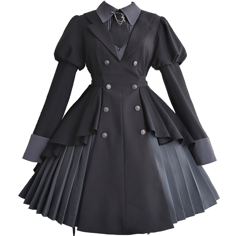 [Pre-order] Shoujo Detective Fake Layered Dress
