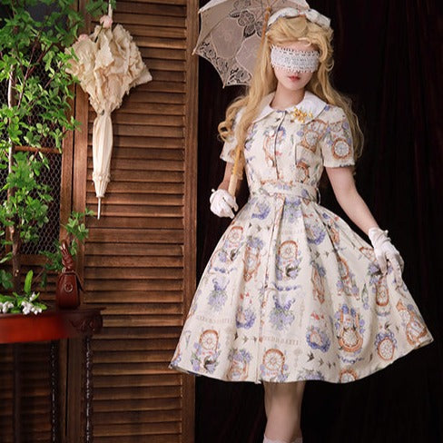 Eternal Echo Classic dress and jacket setup with headband