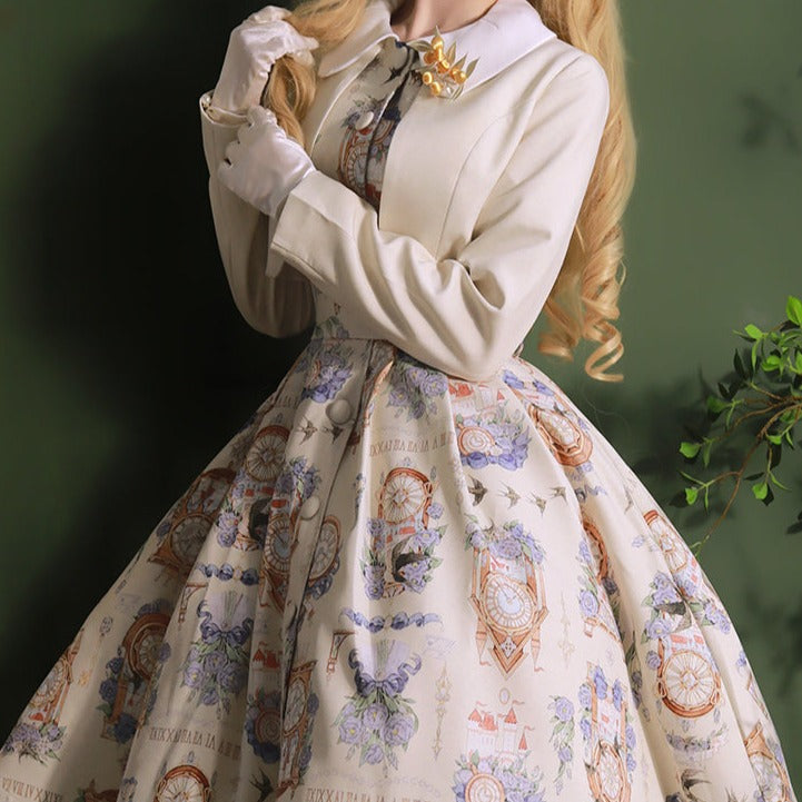 Eternal Echo Classic dress and jacket setup with headband