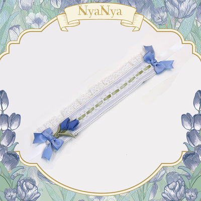 【同時購入のみ】春の訪れ チューリップ模様のアクセサリー