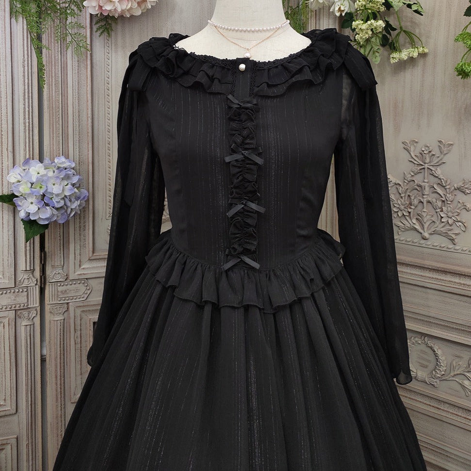 [Pre-order] Melody of the Rhine Elegant Chiffon Blouse