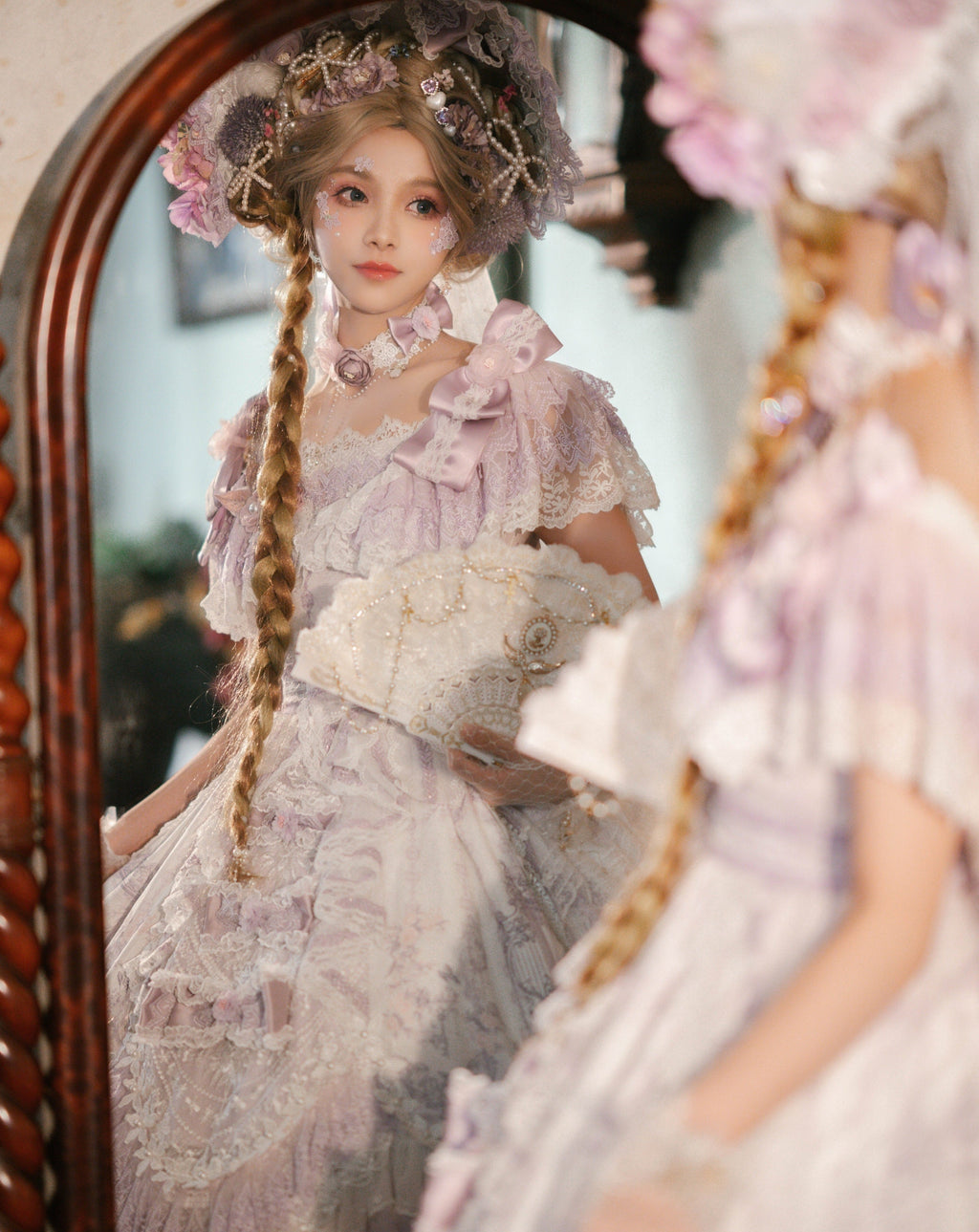Secret Key Rococo Flower Princess Dress Full Set