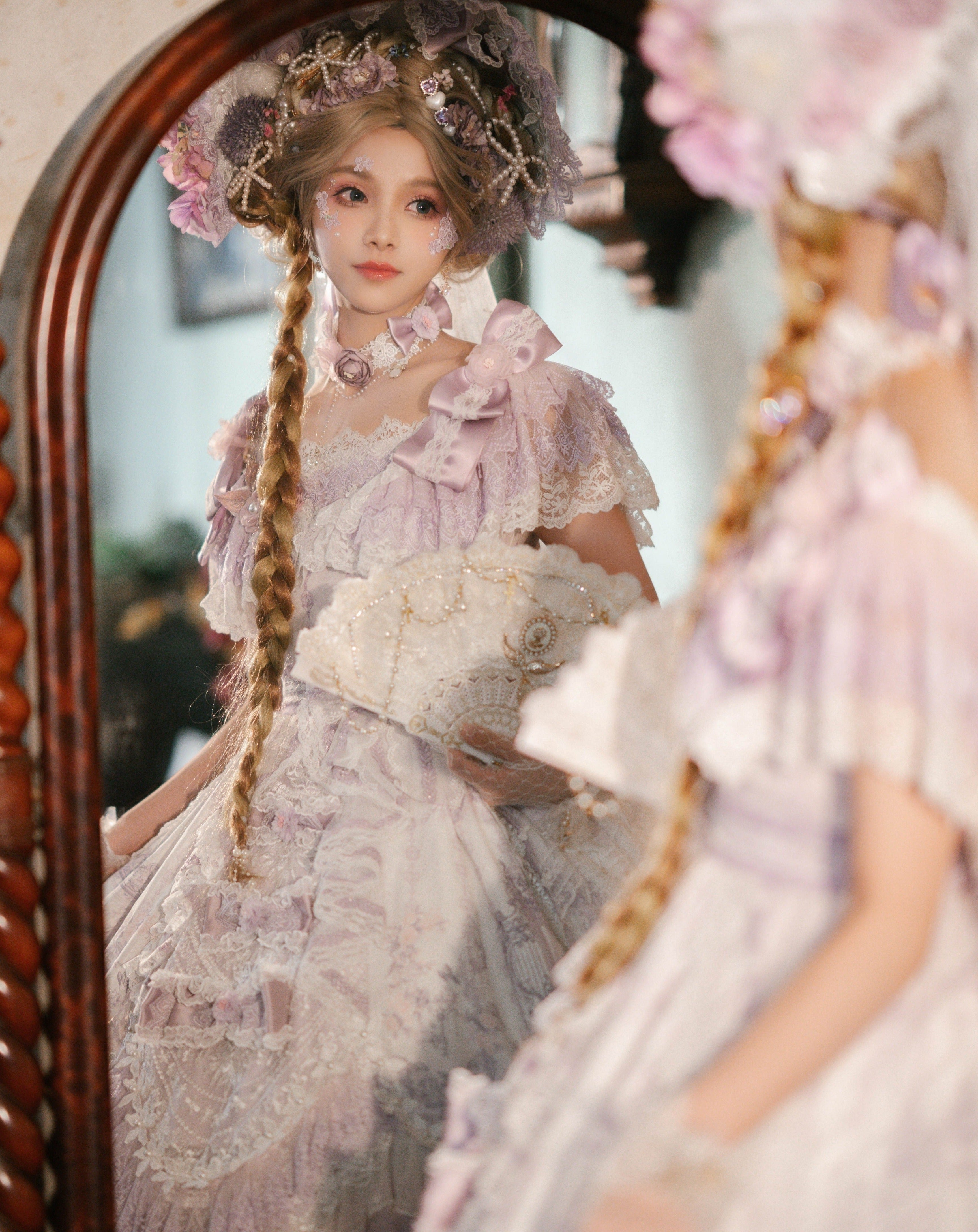 Secret Key Rococo Flower Princess Dress Full Set