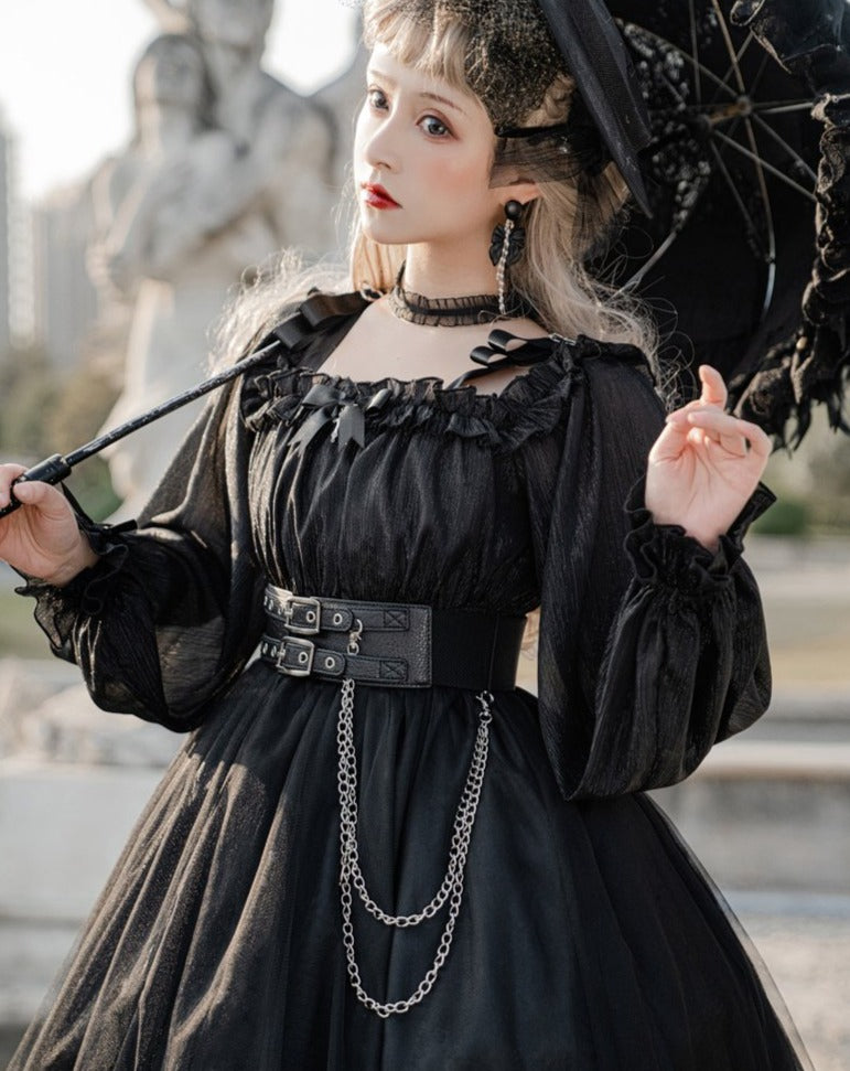 Tulle Layered Elegant Gothic Lolita Dress