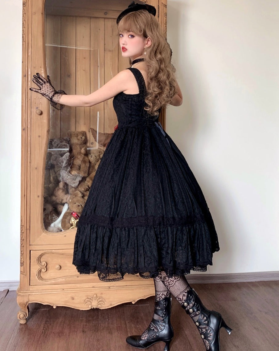 [Pre-order] Edwardian Elegant Lace Classic Lolita Jumper Skirt