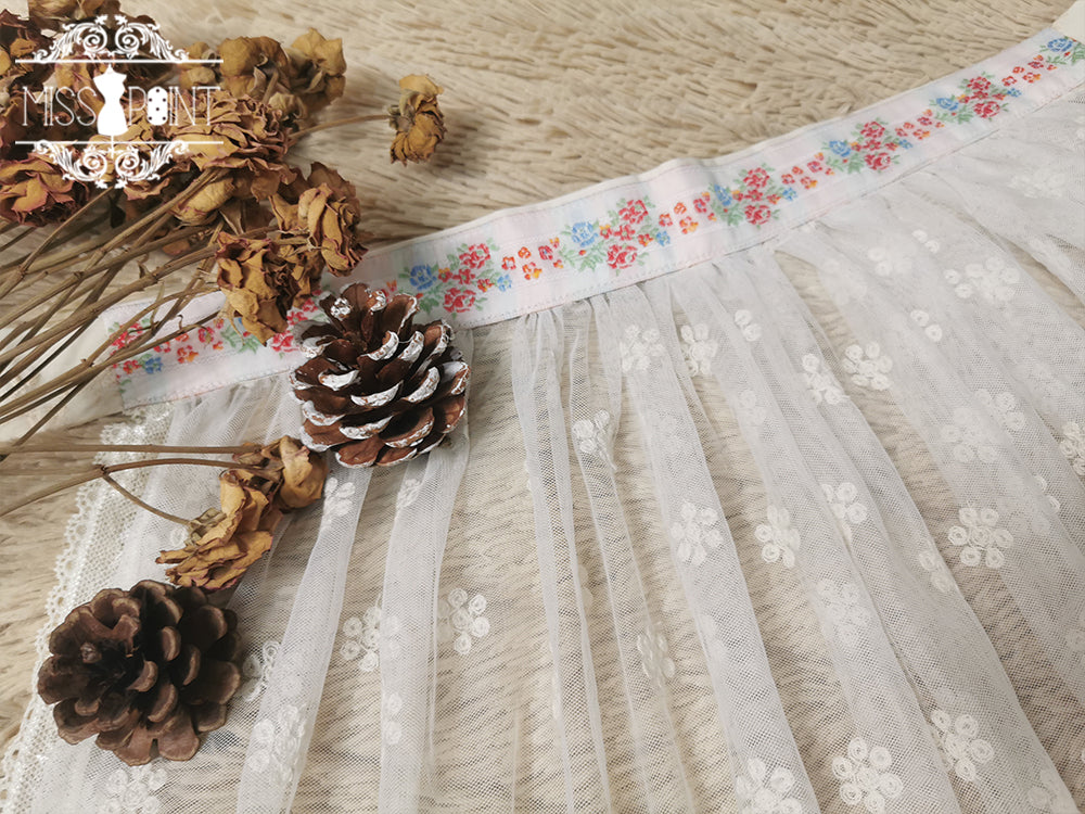 [Pre-order] Bavarian Girl Country-style Jumper Skirt [Long Type]