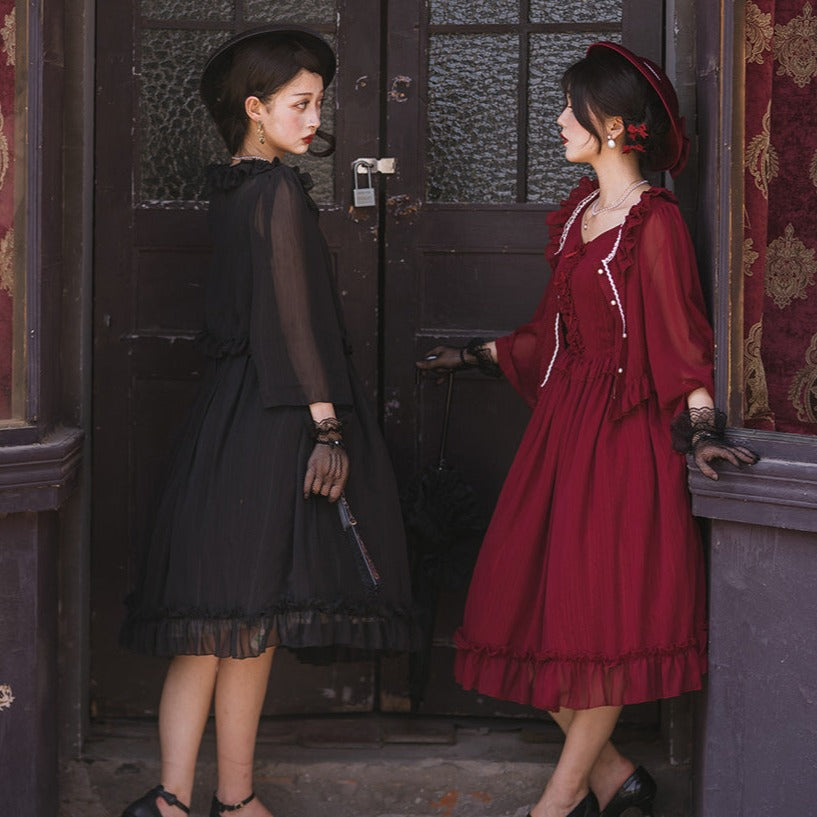 [Pre-order] Melody of the Rhine Elegant Chiffon Blouse