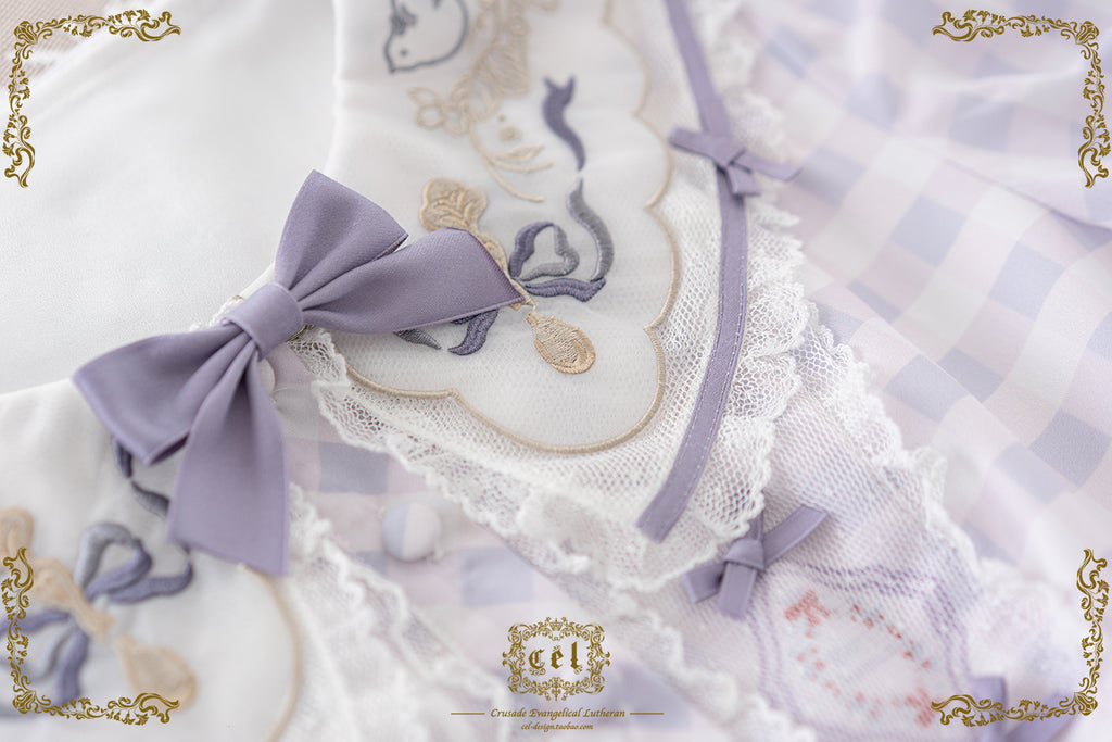 Porcelain Teaparty pastel dress