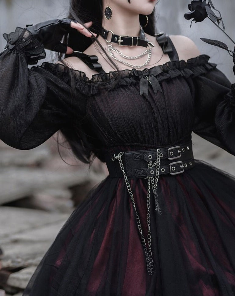 Tulle Layered Elegant Gothic Lolita Dress