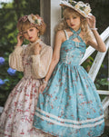 [Pre-order] Hanabeitang front ribbon classical jumper skirt