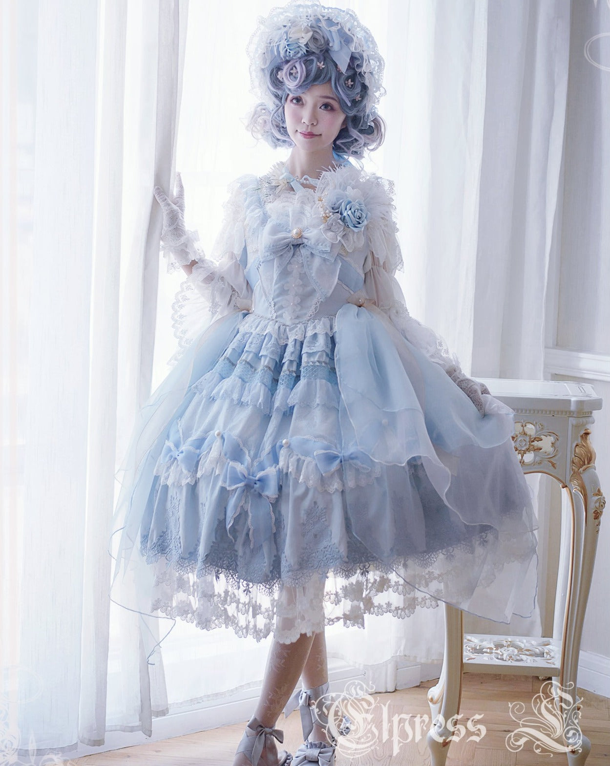 Holy Jewel ribbon and lace princess dress