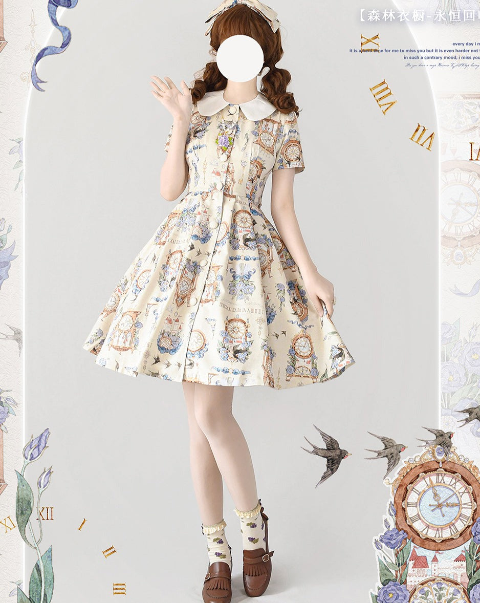 Eternal Echo Classic dress and jacket setup with headband