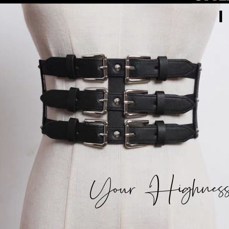 [Simultaneous purchase only] Military Lolita Wing Corset, Belt, Waist Bag, etc.