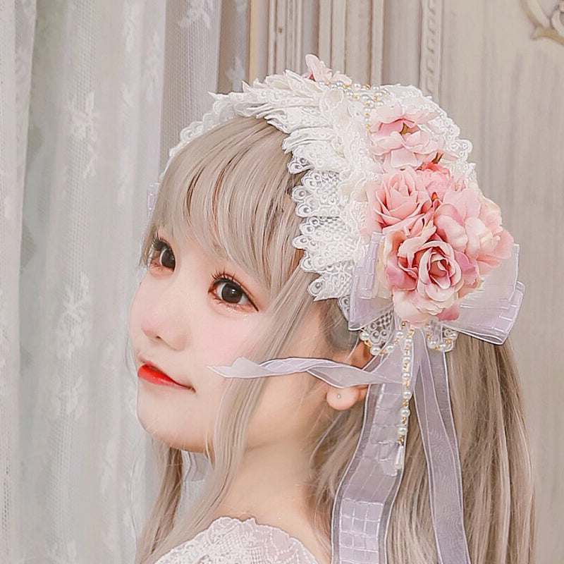 Brilliant Tea Party flower headdress