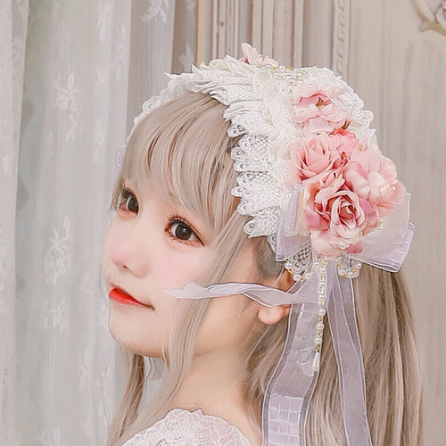Brilliant Tea Party お花のヘッドドレス