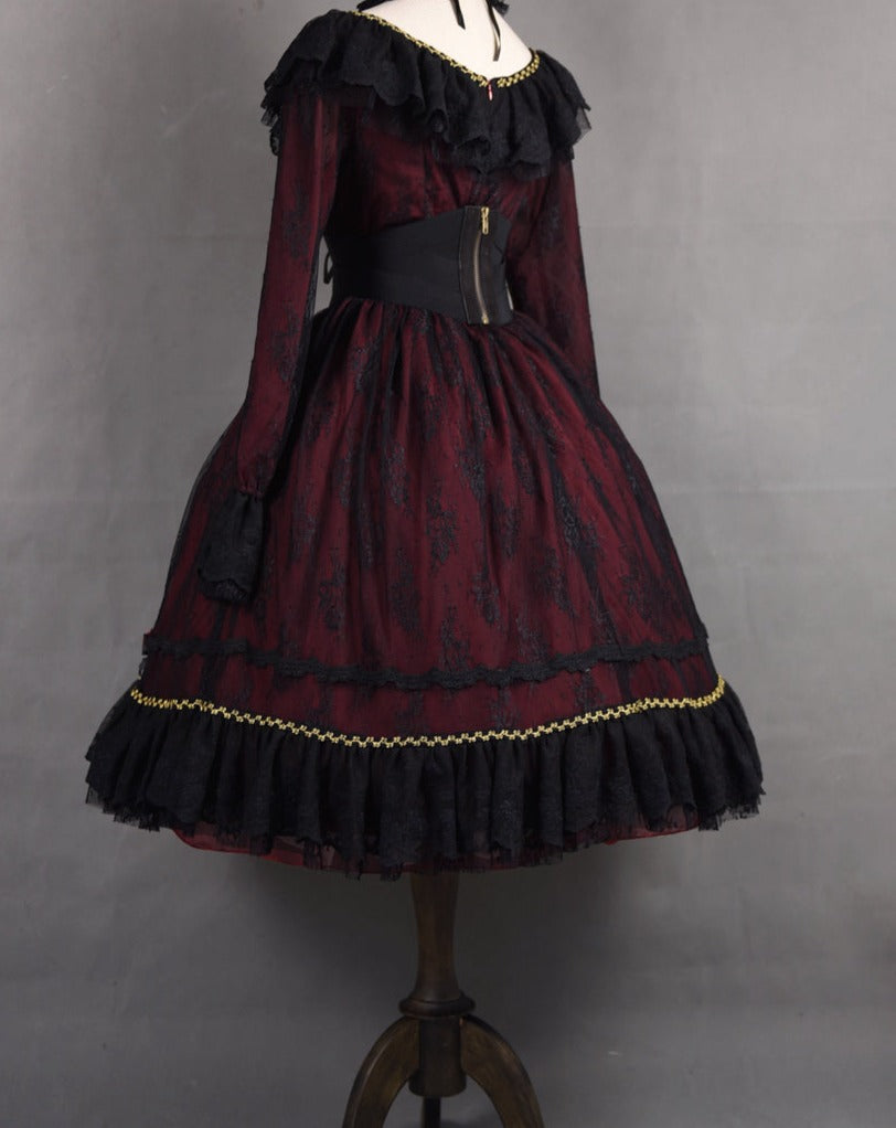 [Pre-order] Dark Elegant Gothic Lolita Dress at Dusk