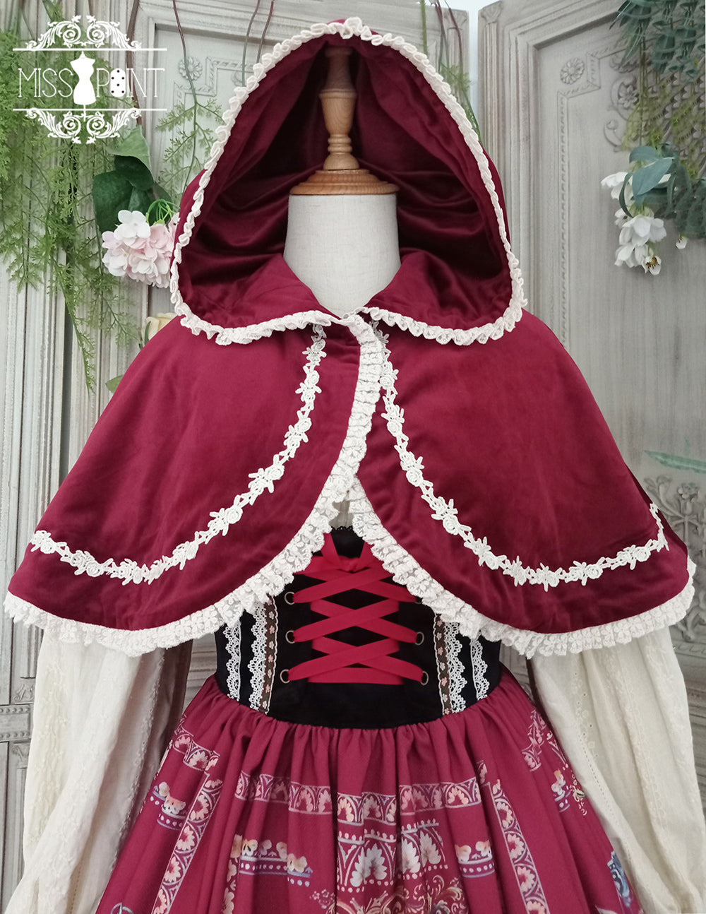 [Pre-order] Bavarian Girl Country Style Hooded Cloak