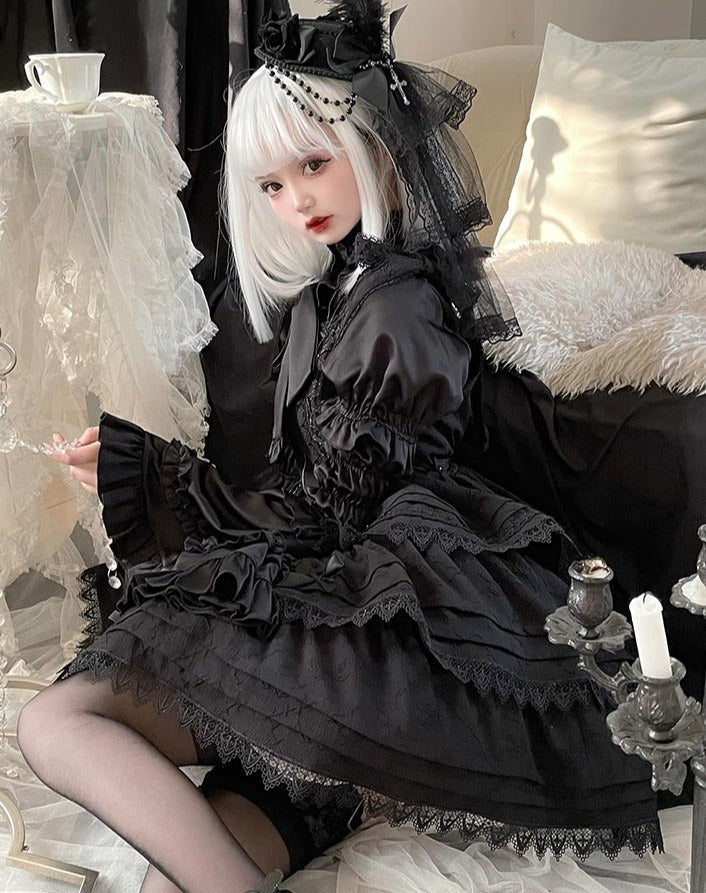Prisoned Swan Lake 白鳥と黒鳥のジャンパースカート