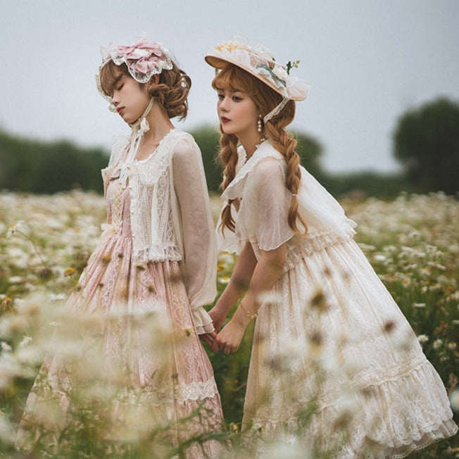 [Pre-order] Edwardian Elegant Lace Classic Lolita Jumper Skirt