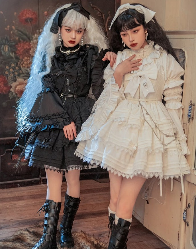 Prisoned Swan Lake 白鳥と黒鳥のジャンパースカート